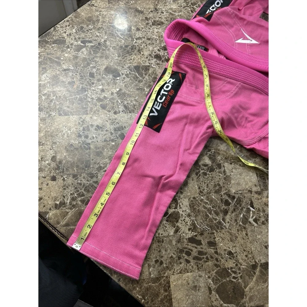 Vector Sports Brazilian Jiu Jitsu Gi Top Size K3 Gear Up Attila Series Pink Kids